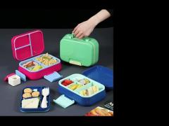 Hot And Cold Foods Metal Lunch Box 3 Compartment Lunch Box Durable and Long-Lasting