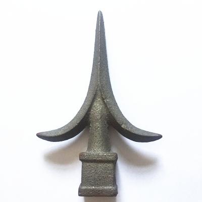 China Decorative Fence Wholesale Price Fence Panel Iron Spearhead Accessories for sale