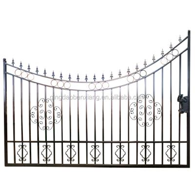 China Competitive Price Easily Assembled Easily Assembled Wrought Iron Gates Models for sale