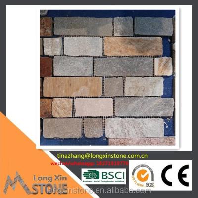 China 2017 Materials Innovative Wall Decoration Product Slate Mosaic Tile for sale