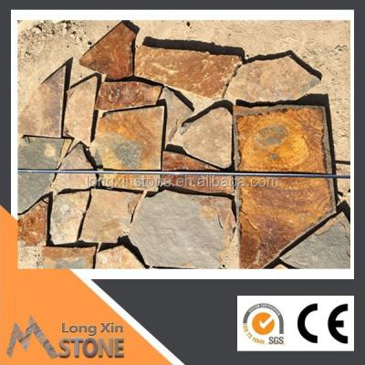 China Large Building Decor Material Slab Ramdom Pattern Paving Tiles for sale