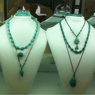 China New Design Turquoise Jewerly Necklace with Beads for sale