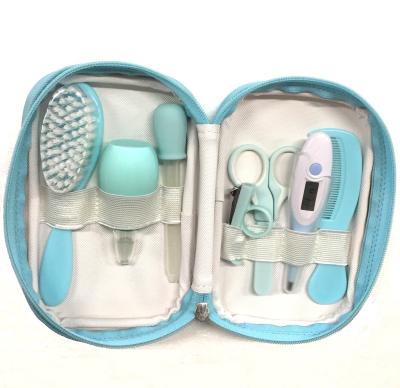 China Baby Grooming Kit, Baby Safety Care Set With Nasal Thermometer Etc. brush comb nail vacuum baby cleaner for newborn nursery BS701 for sale