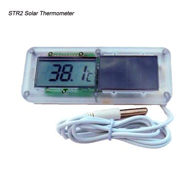 China Indoor Solar Digital Thermometer, No Battery Solar Thermometer for sale