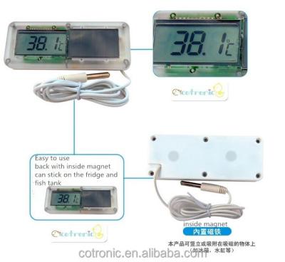 China Pet Thermometer Room Mini Solar Digital Thermometer; solar freezer thermometer for sale