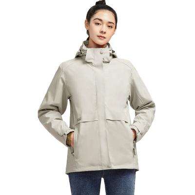 China Waterproof Unique Design 2 in 1 Set Waterproof Anorak Warm Winter Female Stripper Jacket With Hood for sale