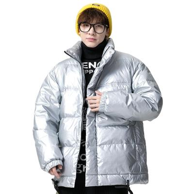 China Breathable OEM Well Customized Mens Breathable Nylon Winter Soft Plus Size Zipper Up Stripper Jackets for sale