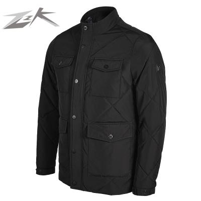 China ZZK Polyester New Men's Anorak Bomber Jacket Men's Fashion Zipper Jackets Outdoors Clothes Slim Fit Pilot Coat Casual Streetwear for sale