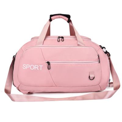 China waterproof & Large Capacity Tear Resistant Women Girls Girls Gym Bag With Sneaker Bag Sport Backpack Stylish Travel Bag for sale