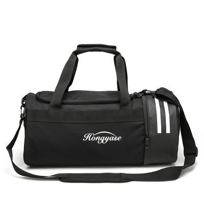 China waterproof & Tear Resistant Gym Sports Small Fleece Luggage Traveling Bag For Women With Shoes Compartment for sale