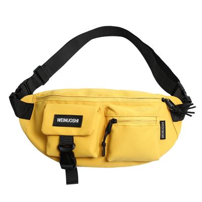 China waterproof & Wholesale Fashion Tear Resistant Front Chest Pack Nylon Waterproof Sling Bag Men 2022 New Shoulder Bag Women Cross - Body Messenger Bag for sale