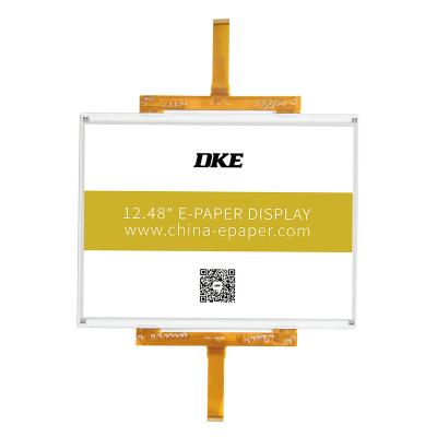 China Supermarkets 12.48 inch 1304(H)x984(V) shelf label system electronic e-ink display electronic paper touch for sale