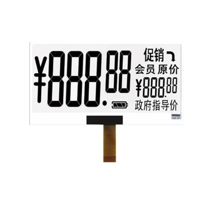 China DKE DEPSW-PE017 outdoor baseplate eink segment glass base epaper segment display for sale