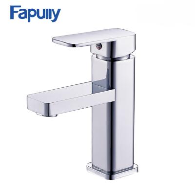 China Sanitary Faucets Fapully Bathroom Faucet Electric Bath Faucet and Basin Faucet Mixer and Brass Water Faucet for Bathroom for sale