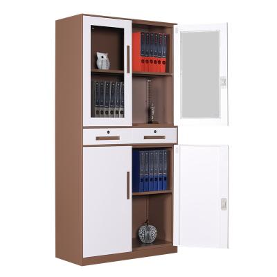 China (Size)Adjustable Environmental Cold Rolled Metal Filing Cabinet With 4 Drawers Storage Cabinet Metal Office Steel Cabinet for sale