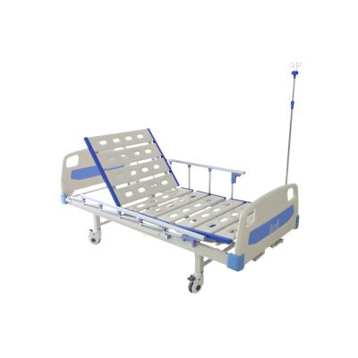 China SFD-B2101 Metal 2 Cranks Manual Bed Bed Patient Clinic Medical Hospital Bed For Sick for sale