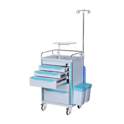 China SFD-Q02A Modern Hot Selling Medical Equipment Emergency Medical Trolley For Sale for sale