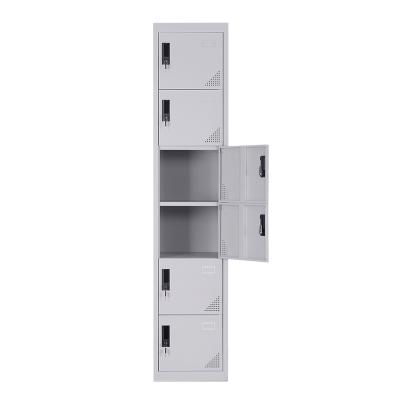 China Wholesale Modern Cheap Steel Locker 6 Tier Metal Office Locker Steel Locker for sale