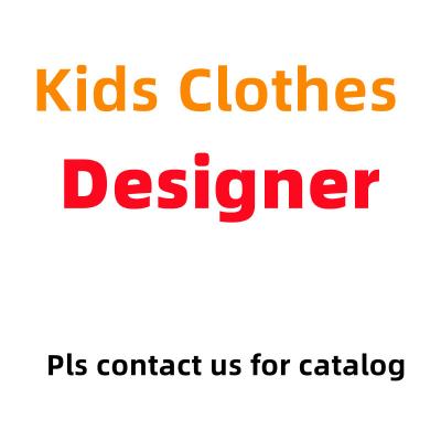 China High Quality Original Luxury Famous Brand Designer Clothes Kids Clothes Boys HIGH STREET Kids Children Clothing for sale