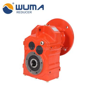 China Other transmission parallel helical gear motor with motor gearbox for sale