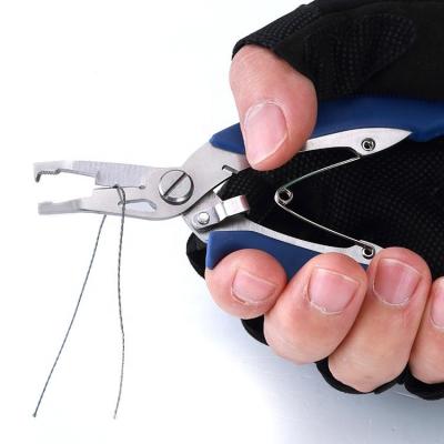 China Pliers Stainless Steel Carp Fishing Tackle Accessories Hook Outdoor Fishing Remover Long Say Mouth Fish Tools Scissors for sale