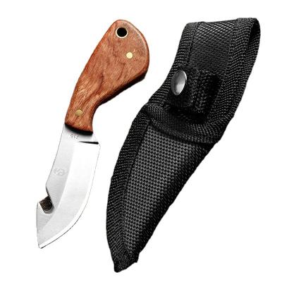 China Non-variable factory direct pocket folding multifunctional knife with wooden handle mini folding knife for sale