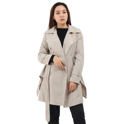 China Windproof Windproof Jacket For Women Spring Lady Windbreaker Trench Coat Bubble Crop Custom Wholesale Windbreaker for sale