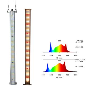 China Dual Sided Professional Switch Mod Chip Lightweight High Par ip65 Led Bar Grow Light For Urban Vertical Farm for sale