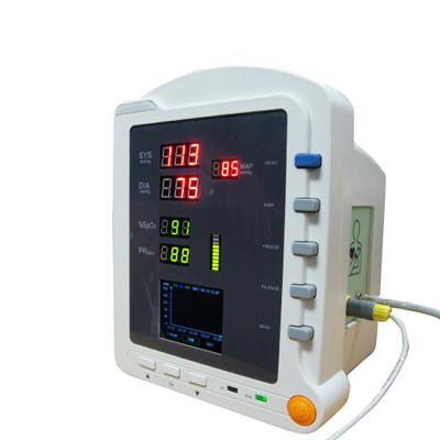 China Multipara Patient Monitor Hospital Icu Medical Equipment CMS5100 Multiparameter Patient Monitor With Ecg Spo2 Etco2 Nibp Resp Tem Monitor for sale