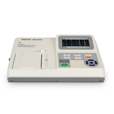 China Eck Monitor 3 Channel Pathological Portable Machine Digital Electrocardiograph ECG Analysis Equipments SE509 ECG Machine for sale