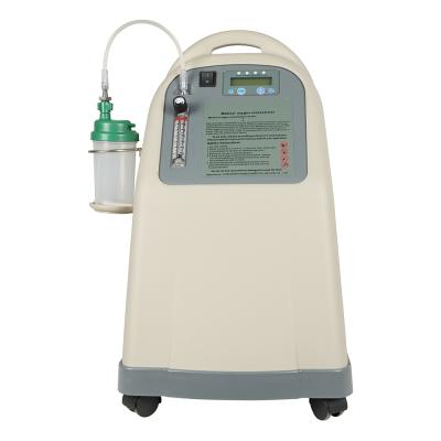 China Alarm for Power Failure Medical Equipment JLO-190Si Medical Grade 5l Liter Analyzer Portable Oxygen Concentrator with Nebulizer for sale