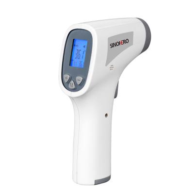 China Accuracy Baby Gun Forehead Thermometer Maker Forehead Thermometer Manufacturer SINOHERO Body Hospital Adult Temperature Gun Infrared Digital Digital Themomet Type for sale