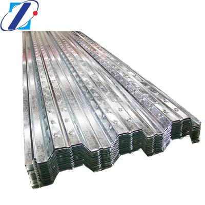 China Container plate corrugated steel sheet roofing decking galvanized popular steel metal floor decking sheet flooring for sale