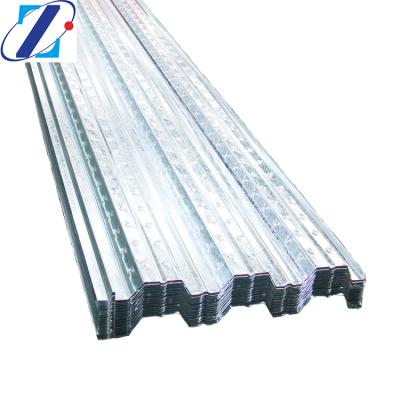 China Container Plate Floor Metal Decking Sheet Galvanized Corrugated Steel Deck For Steel Structure Building for sale