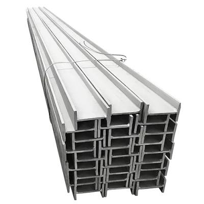 China Structural Steel Structure Carbon Steel Q235 H Beam Dimension Soft Carbon H Beam For Roof Support Beams for sale