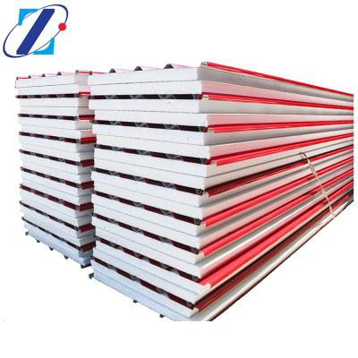 China Contemporary Composite Composite Roof Sandwich Panel Rock Wool Panel Steel Structure Panel for sale