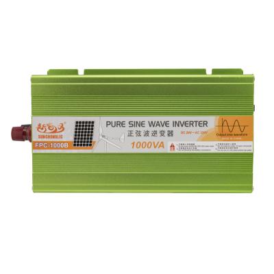 China 5V 1A USB Output Sunchonglic Inverter 24v 220v 1000w Pure Sine Wave Off Grid Inverter for sale