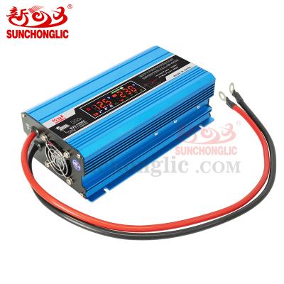 China Sunchonglic 12v ac 1500va 1500w dc 220v on-grid home appliance system modified sine wave power inverter mppt solar photovoltaic inverter for sale