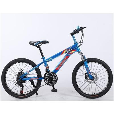 China TENGKE carbon steel cheap changeable speed sShock absorption mountain bike male and female students ride 22 inch bicycles for sale