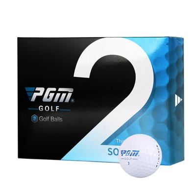 China High Elasticity PGM Premium 2 Layer Golf Ball With Gift Box Packing for sale