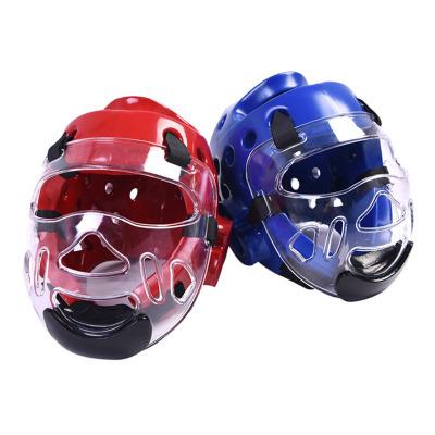 China Wholesale Kids Detachable Sanda Head Guard Boxing Custom Head Guard Taekwondo Helmet for sale