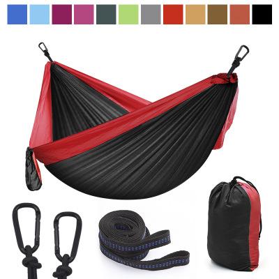 China Breathable Outdoor Camping Swing Parachute Nylon Portable Single Hammock Tent for sale