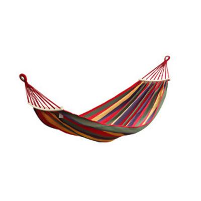 China Outdoor Camping Single Hammock Thickening And Widening Supplies Leisure Swing Canvas Wdened Thickened With Hammock Rope for sale