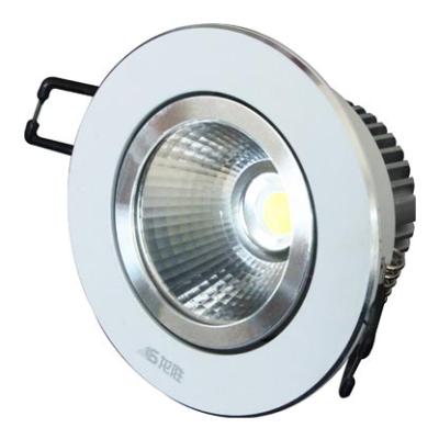 China Downlights 9 Watt Retrofit LED Recessed Light Fixture , 3000K Warm White LED Downlight for sale