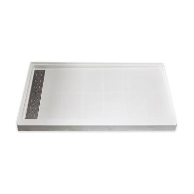 China Hot Sale Traditional Professional Manufacturer SMC China Classic Simple Design Customize Modern Pan Shower Tray for sale