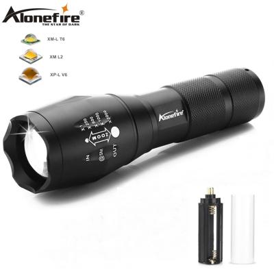 China ALONEFIRE G700 XM-L2 U3 5000lm LED Flashlight Torch Powerful Tactical Lantern Flashlight Outdoor Camping Zoom Night Lighting Fishing Lamp for sale