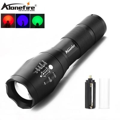 China Alonefire G700 Multicolor Led Red/Green/Blue Flashlight Camping Fishing Selfie Photographic Fill Outdoor Hunting Light Rechargeable Lamp for sale