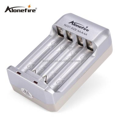 China Alonefire NC01 Travel Battery Mini Charger Ni-MH Standard Portable Home Ni-Cd AA/AAA Rechargeable Battery For Toy Remote Control Battery for sale