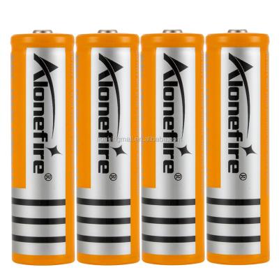 China Home Appliances Alonefire 18650 High Performance Rechargeable Battery 3.7v-4.2v 2000mAh Li-ion Lithium Battery For Handheld Flashlight Torch Fan for sale