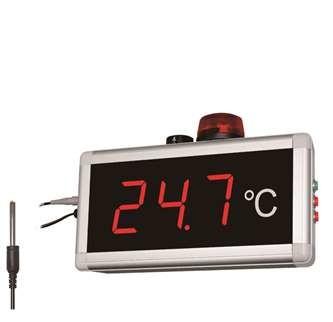 China De Vertoning van de workshopKamertemperatuur, Grote Vertoningsthermometer met Hoorbaar Alarm Te koop